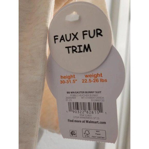 Easter Bunny Girls One Piece Snap Closure Size 6 Months - Brand New - Picture 8 of 9